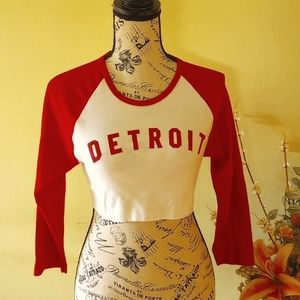 Custom DETROIT Crop top